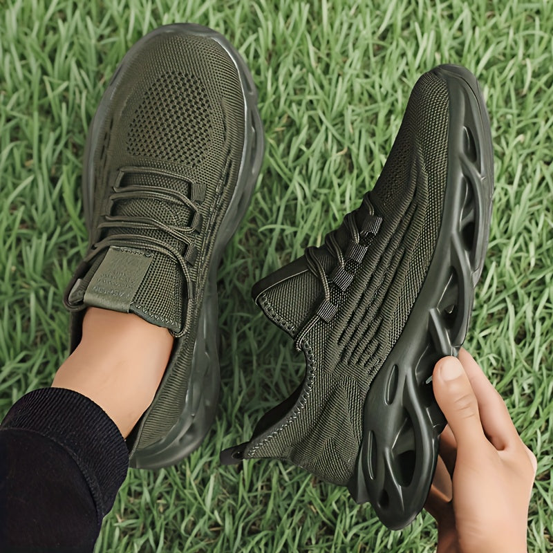 Men's Breathable Mesh Shoes - Soft Sole Shock Absorption Lightweight