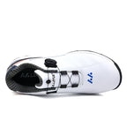 LEFUS Men's Golf Shoes - Non-Slip Fixed Spikes with Rotary Buckle