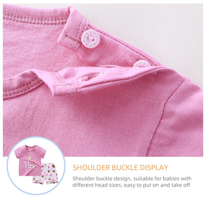 Children's Sets mother Kids Clothes Boys Girl T-shirt Shorts 2PCS Summer Cotton Short sleeve Baby Children Clothing Toddler Suit