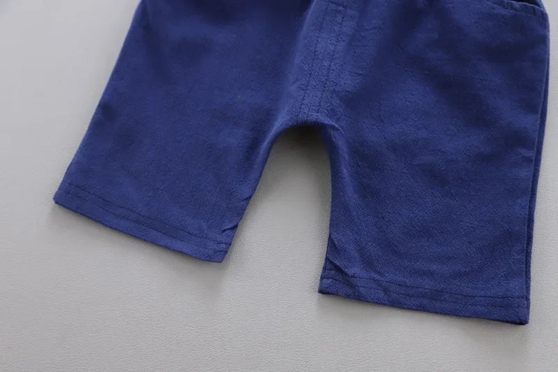 Fashion Baby Boy's Suit Summer Casual Clothes Set Top Shorts 2PCS Baby Clothing Set For Boys Infant Suits Kids Clothes