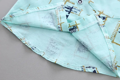 Fashion Baby Boy's Suit Summer Casual Clothes Set Top Shorts 2PCS Baby Clothing Set For Boys Infant Suits Kids Clothes