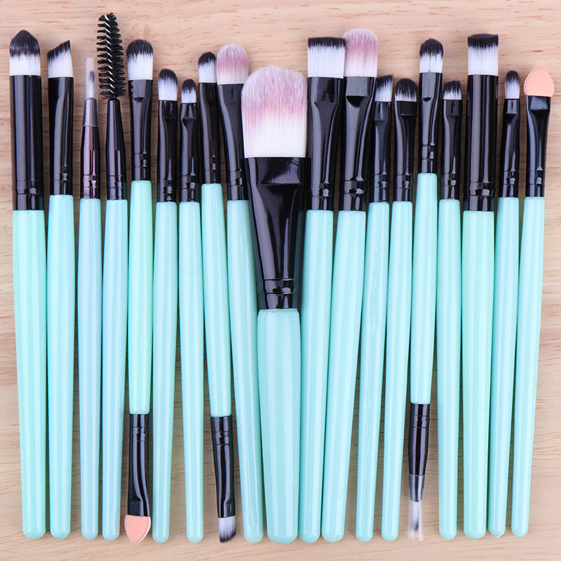 20-Piece Professional Eye Makeup Brush Set - Perfect for Creating Flawless Looks! - The Superior Findings Depot
