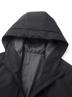 Men's South Africa Inspired Graphic Hooded Jacket - Antelope Print