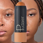 Waterproof Foundation Stick, Concealer Stick, Long-lasting Coverage, Waterproof and Sweat-proof, Suitable for Various Daily Makeup Looks - The Superior Findings Depot
