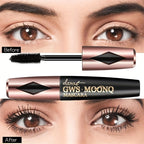 3D Fiber Mascara - Long Black Lash Extension, Waterproof Eye Makeup, Curling & Defining, All Skin Types, Smudge-Proof Formula, Long-Lasting Wear - The Superior Findings Depot