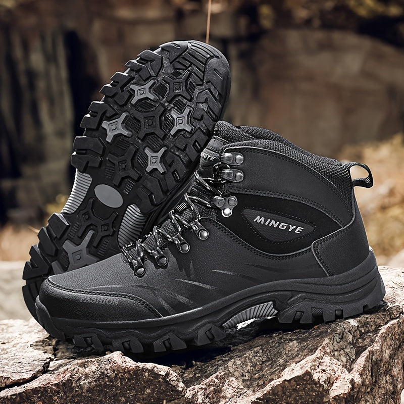 Men's Outdoor Casual Hiking Shoes - High-Top Non-Slip
