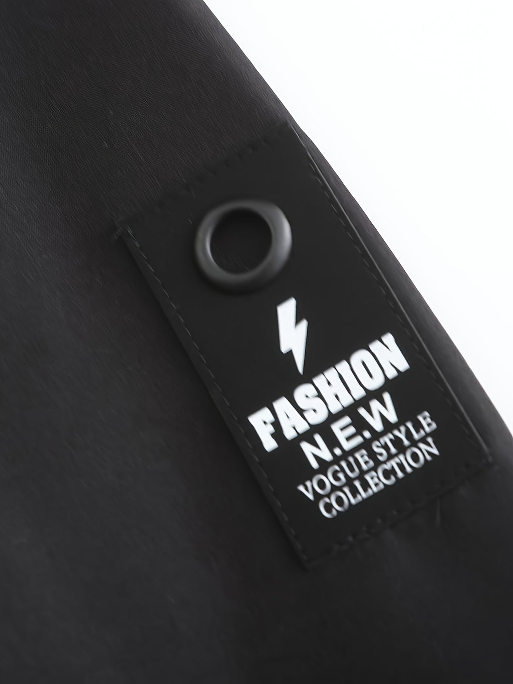 Men's Trendy Sporty Hooded Jacket - Geometric Pattern Bomber