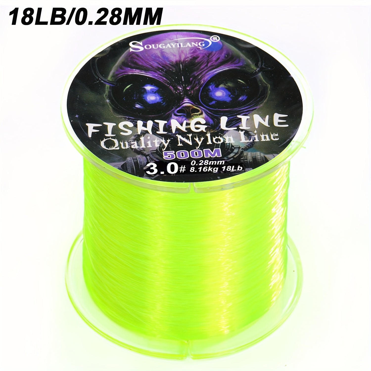 Sougayilang 500m/547yds Fishing Line, Wear-resistant Nylon Line, Fishing Accessories - The Superior Findings Depot