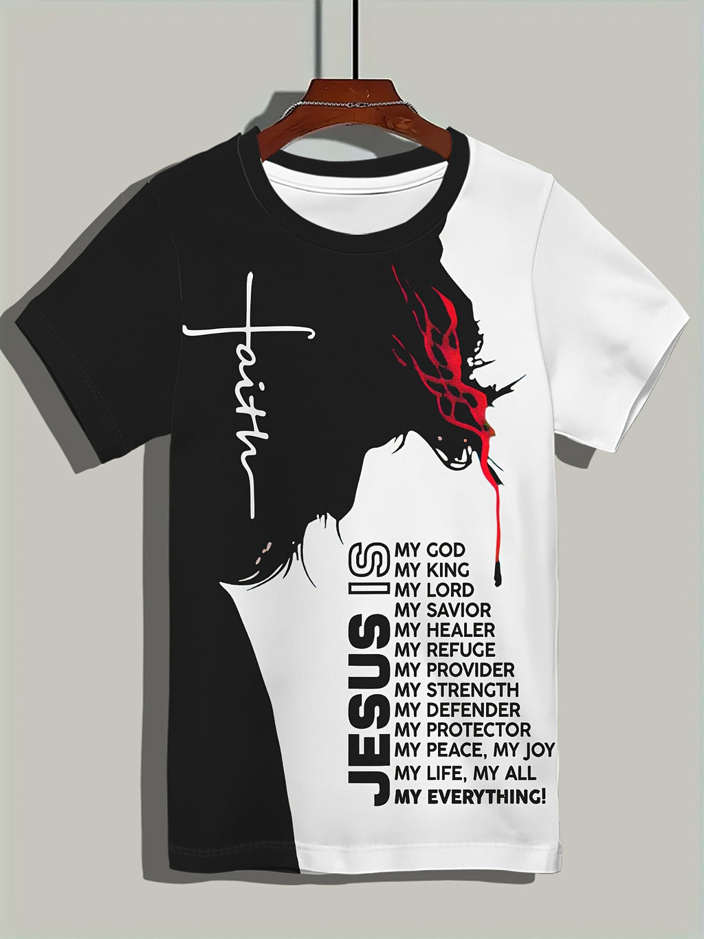 Casual Short-Sleeve Outdoor Men's Crew Neck T-Shirt