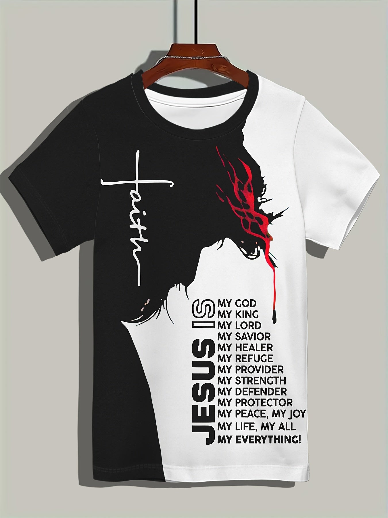 Casual Short-Sleeve Outdoor Men's Crew Neck T-Shirt