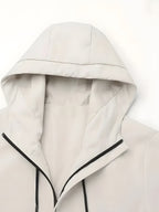 Men's South Africa Inspired Graphic Hooded Jacket - Antelope Print