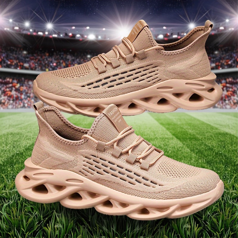 Men's Breathable Mesh Shoes - Soft Sole Shock Absorption Lightweight