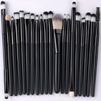 20/34pcs Makeup Brush Set and 8pcs Mini Makeup Brush Professional Soft Synthetic Powder Foundation Eyeshadow Makeup Brush Cosmetics Suitable for Beginners - The Superior Findings Depot