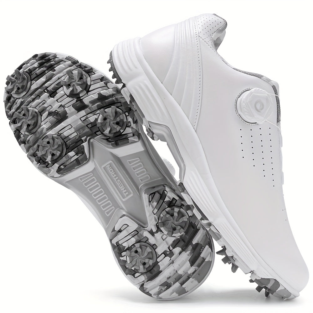 THESTRON Men's Lightweight Golf Shoes - Non-Slip TPU Sole