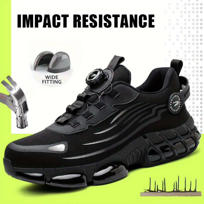 Lightweight Air Cushion Work Boots - Shock Absorption Breathable