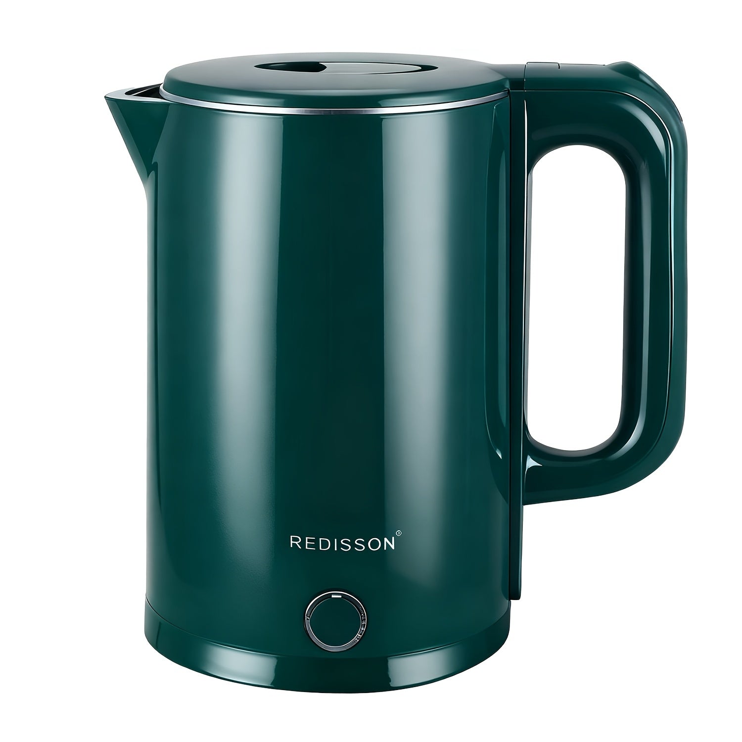 Electric Kettle Quiet, Double Wall Hot Water Boiler BPA-Free, Quiet Boil And Cool Touch Tea Kettle, Cordless with Auto Shut-Off & Boil Dry Protection, 1500W Fast Boiling, Stylish Kitchenware, Reliable Performance, Sturdy Inte - The Superior Findings Depot