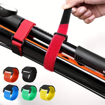 10/20pcs Fishing Rod Tie Strap - Fishing Pole Fixing Wrap Band, Rod Holder, Outdoor Fishing Tools