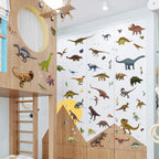 1 Set, Glow In The Dark, Dinosaur Wall Stickers, Removable Waterproof Stickers, Wall Decor For Living Room Bedroom, Home Decor - The Superior Findings Depot