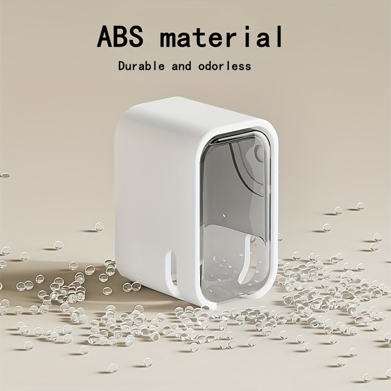 Toothbrush Storage Box - Wall-Mounted No Drill Space-Saving GONQIN