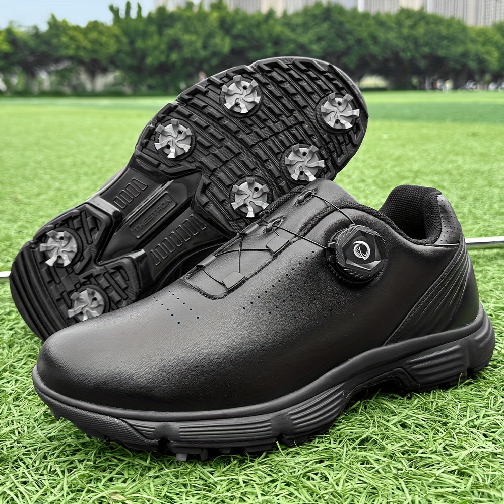 THESTRON Men's Lightweight Golf Shoes - Non-Slip TPU Sole