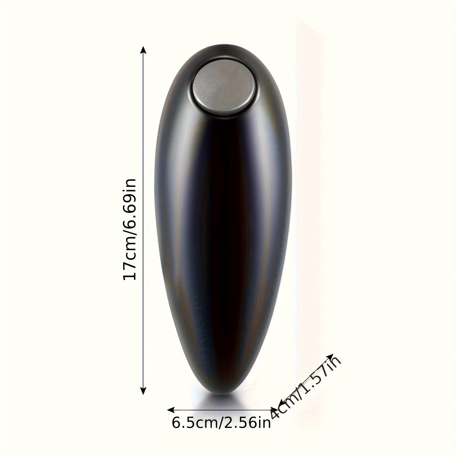 1pc Smooth Edge Electric Can Opener - Easy Opening & Arthritis Relief