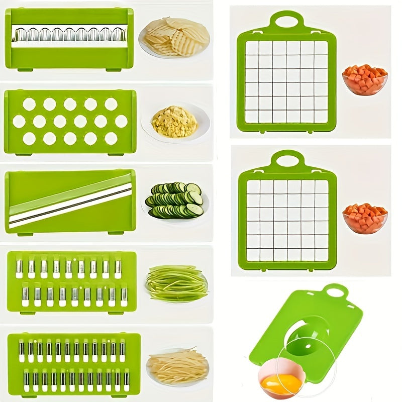 Vegetable Shredder Set - 6/16 Pieces Multifunctional Food Grater