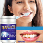 Fresh Mint Flavor Teeth Whitening Powder - Deep Cleaning & Shine
