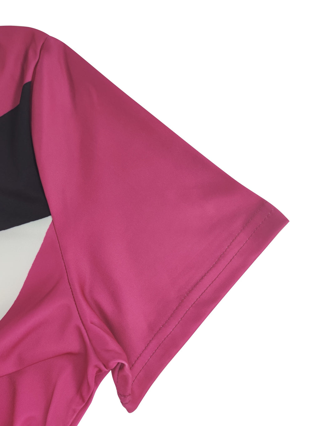 European And American Stylish Women's Polo Shirt - Geometric Print