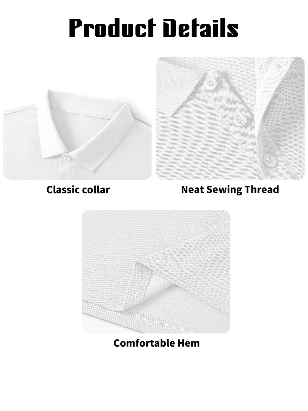 Customizable Golf Polo Shirt - Personalized Name & Team Logo