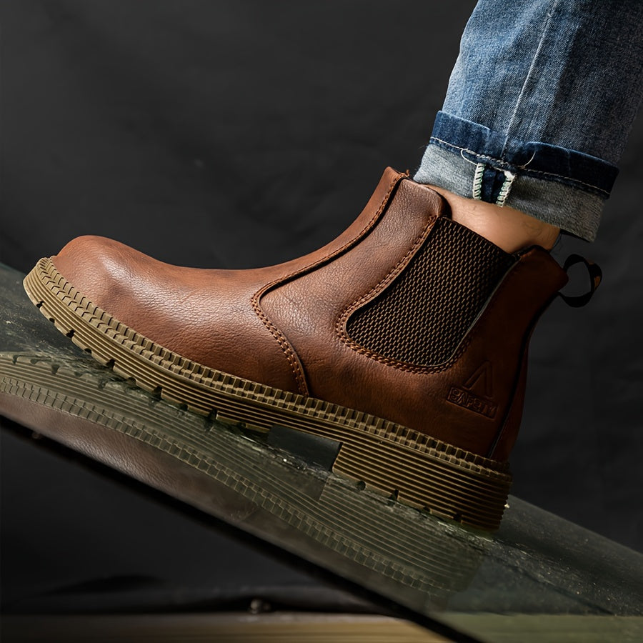 All-Season Steel Toe Work Sneakers - Breathable Safety Shoes