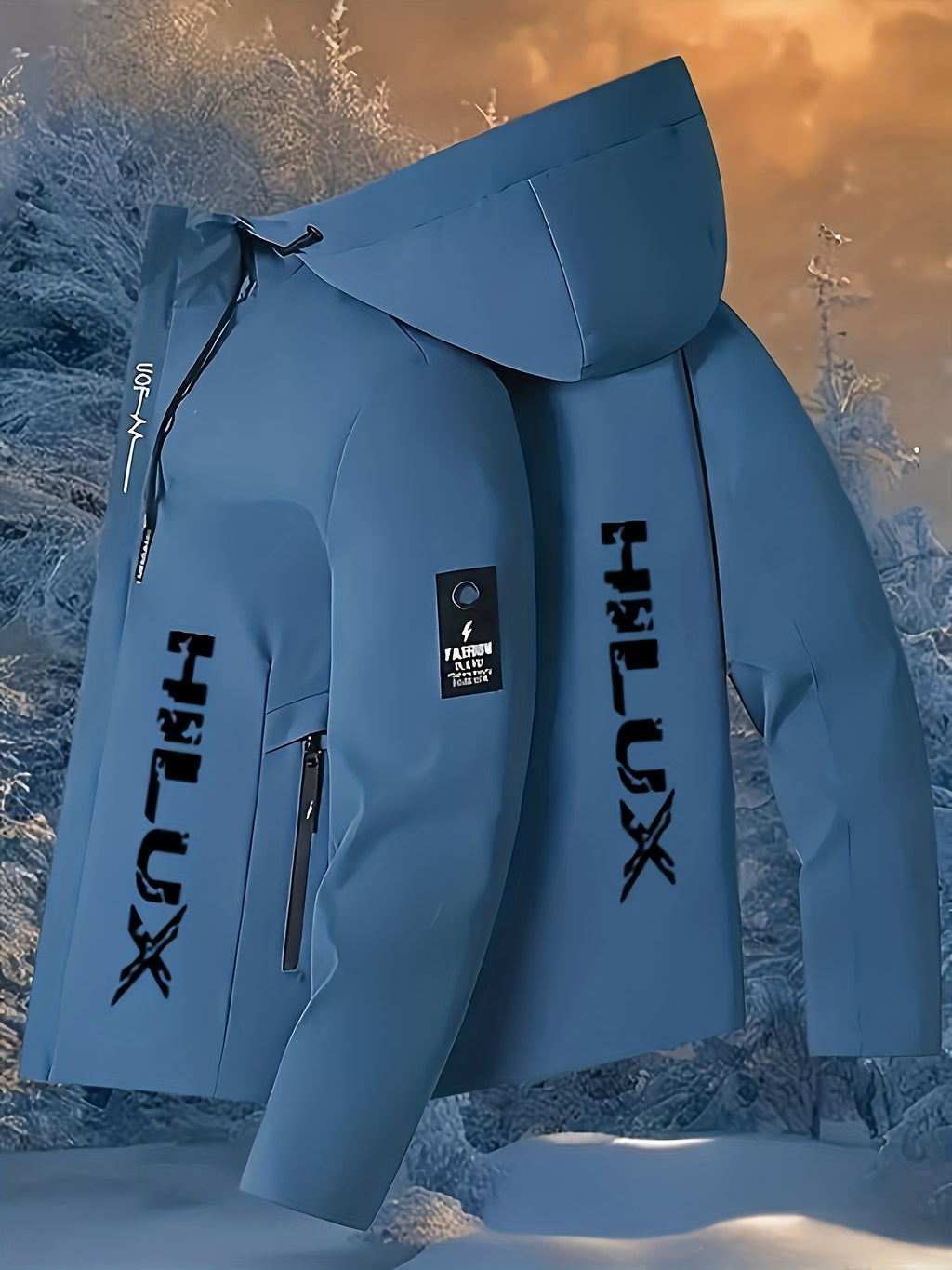 Men's HILUX Windproof Hooded Jacket - All-Season Outdoor Coat