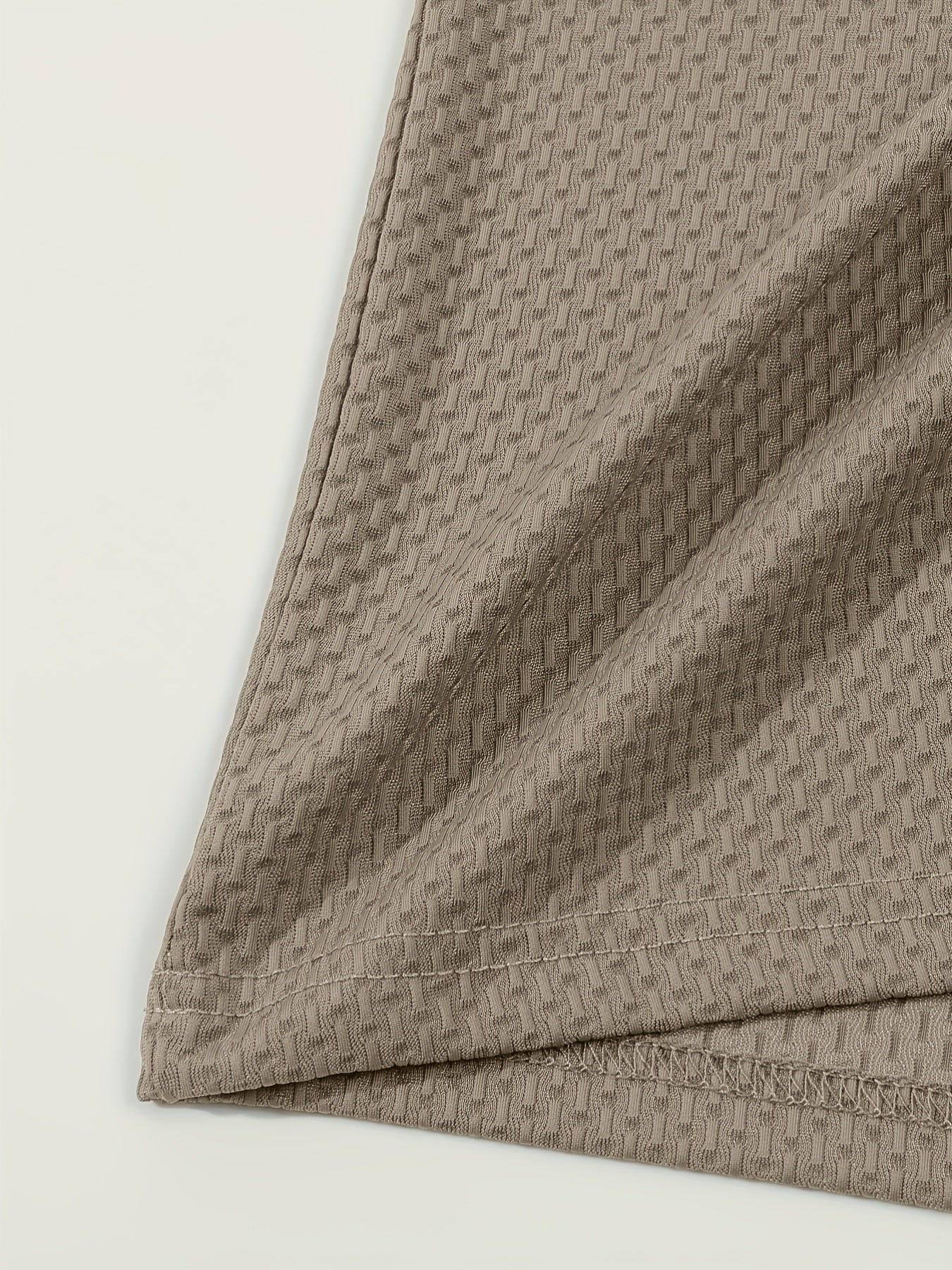 Men's Casual Golf Business Polo Shirt - Large Size Geometric Pattern