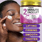 2-Minute Face Lift Day & Night Cream - Collagen Lift & Tight Face Cream with Retinol, Collagen, Turmeric, Hyaluronic Acid & Vitamin CE - Moisturizing & Smoothing for All Skin Types - Alcohol-Free, 24-Hour Hydration, Face Loti - The Superior Findings Depot