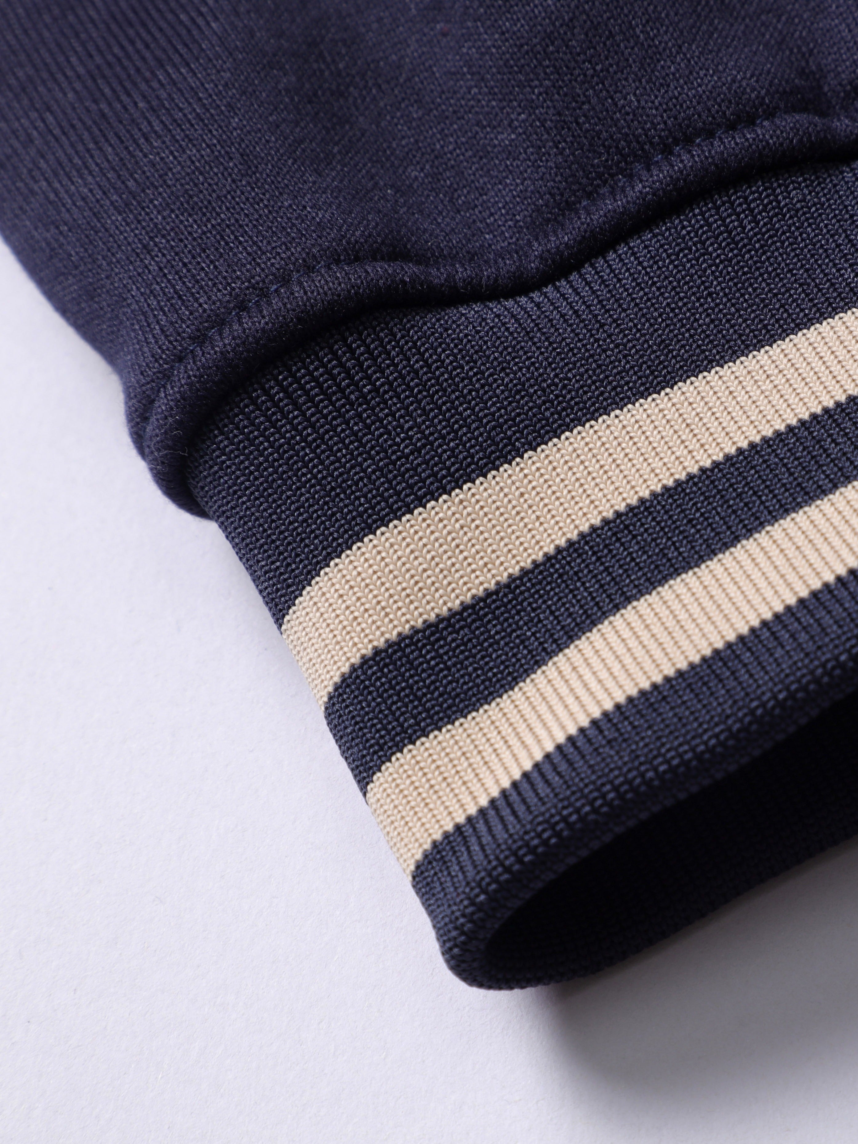 Warm Letter Print Star Pattern Embroidery Varsity Jacket, Men's Casual Color Block Button Up Jacket For Spring Fall School Baseball - The Superior Findings Depot