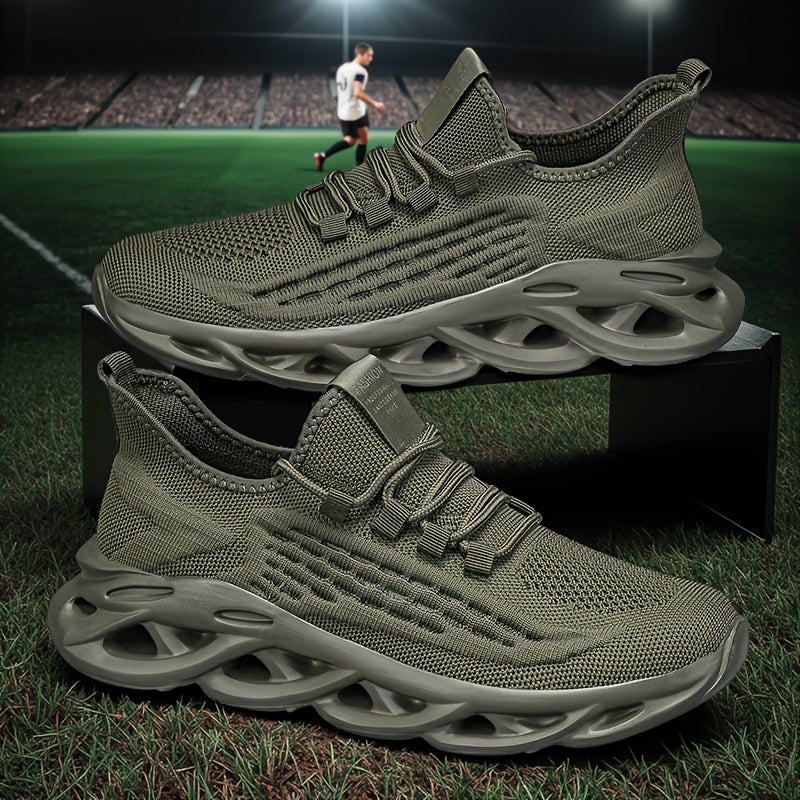 Men's Breathable Mesh Shoes - Soft Sole Shock Absorption Lightweight