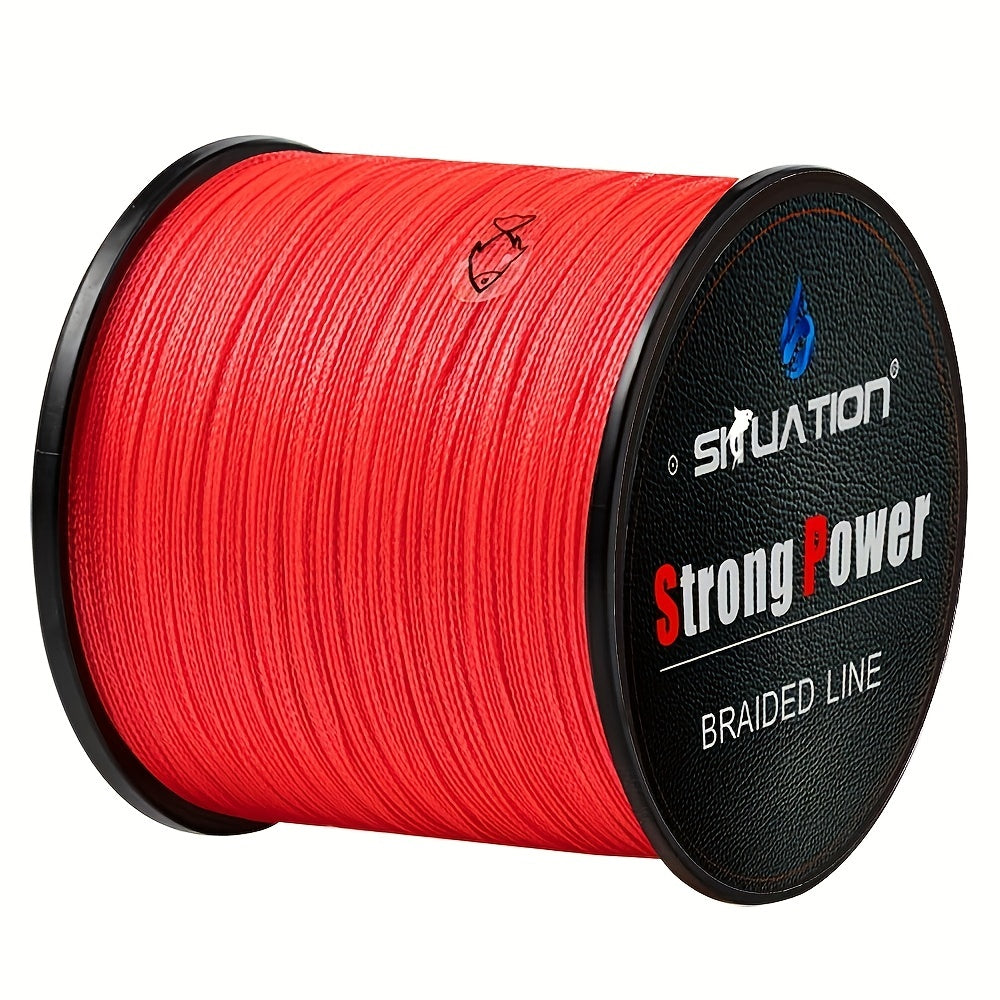 300/500M 4-Strand Multifilament PE Braided Fishing Line - I-Super Strong Anti-abrasion, Smooth Long Casting, 328/546YDS, 10/20/30/40/80LB (4.54/9.07/13.61/18.21/18.94/G36) Abashisekeli