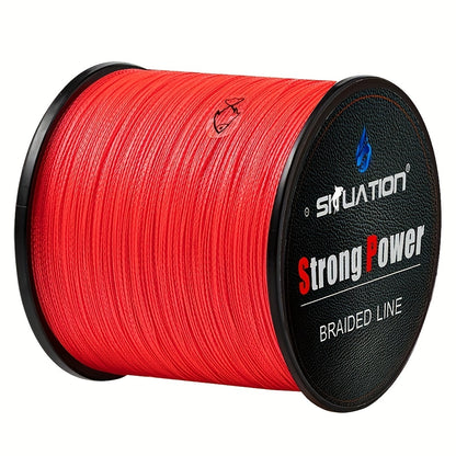 300/500M 4-Strand Multifilament PE Braided Fishing Line - I-Super Strong Anti-abrasion, Smooth Long Casting, 328/546YDS, 10/20/30/40/80LB (4.54/9.07/13.61/18.21/18.94/G36) Abashisekeli