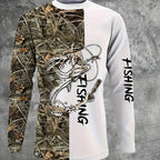 Novel Men'S Stylish Casual Long-Sleeve T-Shirt