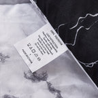 2/3pcs Brushed Marble Print Duvet Cover Set, Excludes Filling and Pillows - The Superior Findings Depot
