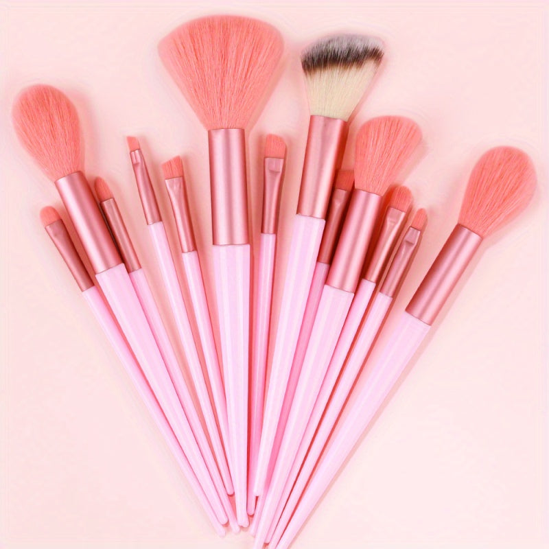13PCS Soft Fluffy Makeup Brushes Set For Cosmetics Foundation Blush Powder Eyeshadow Kabuki Blending Makeup Brush Beauty Tool - The Superior Findings Depot