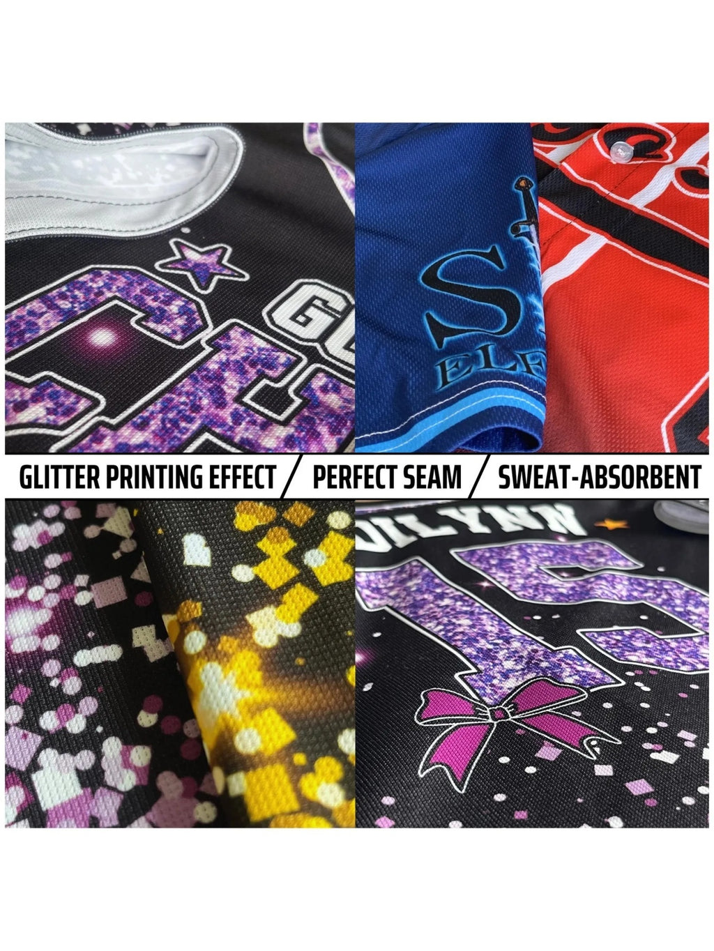 Custom Men's Golf Shirt with Flame Print - Durable & Stylish