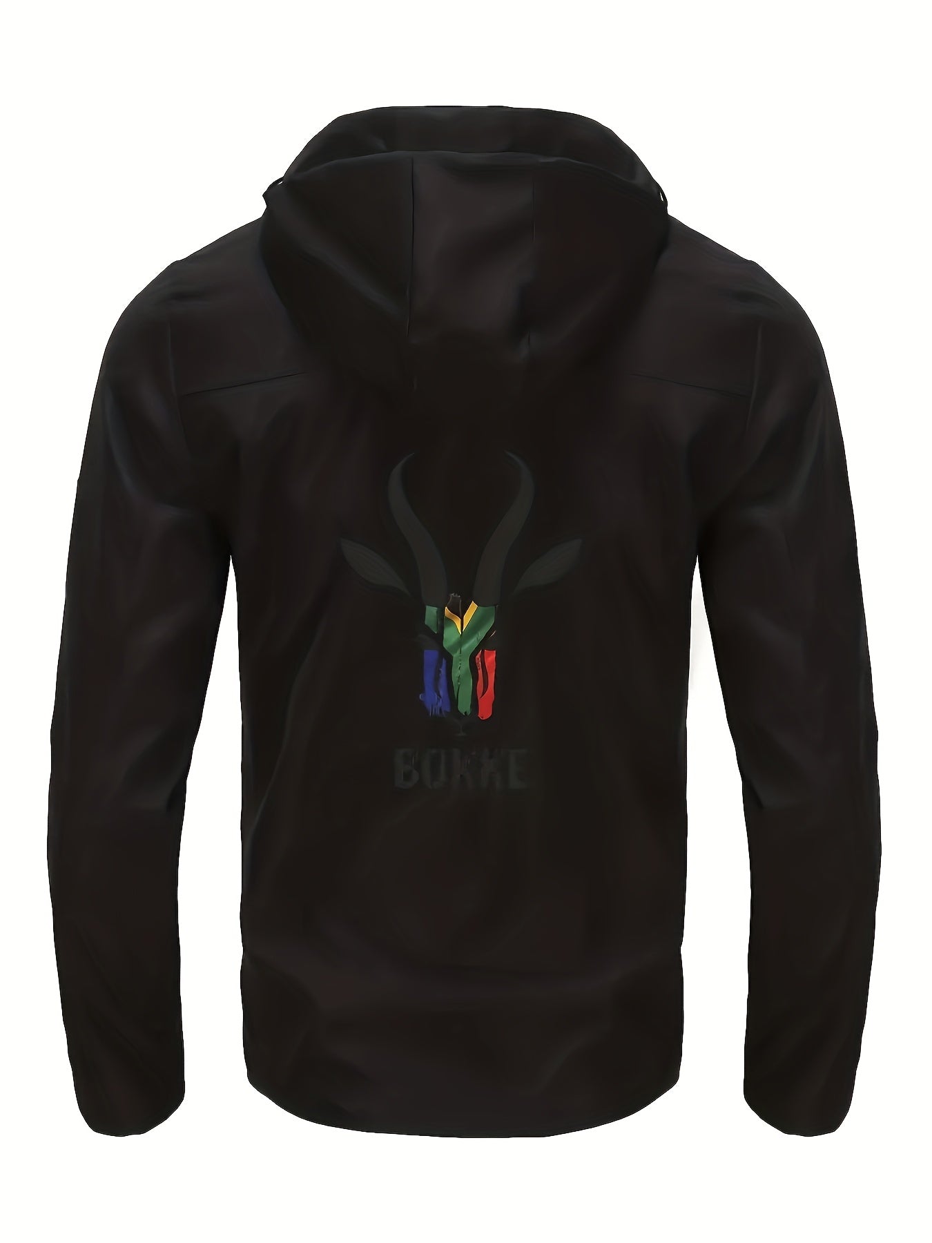 BOKKE Men's Lightweight Pilot Jacket - African Wildlife Print