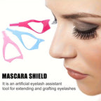 1/3/5pcs Eyelash Makeup Auxiliary Tool Upper Lower Eye Lash Mascara Guard Applicator Guide Helper with Eyelash Comb for Makeup, Mascara Guide, Lash Separator, Compact Design, Dualsided Comb, Smooth Edges, Lightweight Applicat - The Superior Findings Depot