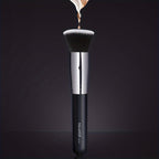 MAANGE Flawless Foundation Brush - Large Flat Top, Ultra-Soft Nylon Bristles for Seamless, Quick Application - Fragrance-Free, Ideal for All Skin Types - Black Handle, MAANGE - The Superior Findings Depot