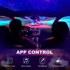 Interior Lights,LED Lights, Accessories,Smart APP Control with Remote Control, Music Sync Color Change,RGB Inside Car Lights with DIY Mode and Music Mode, DC 12V - The Superior Findings Depot