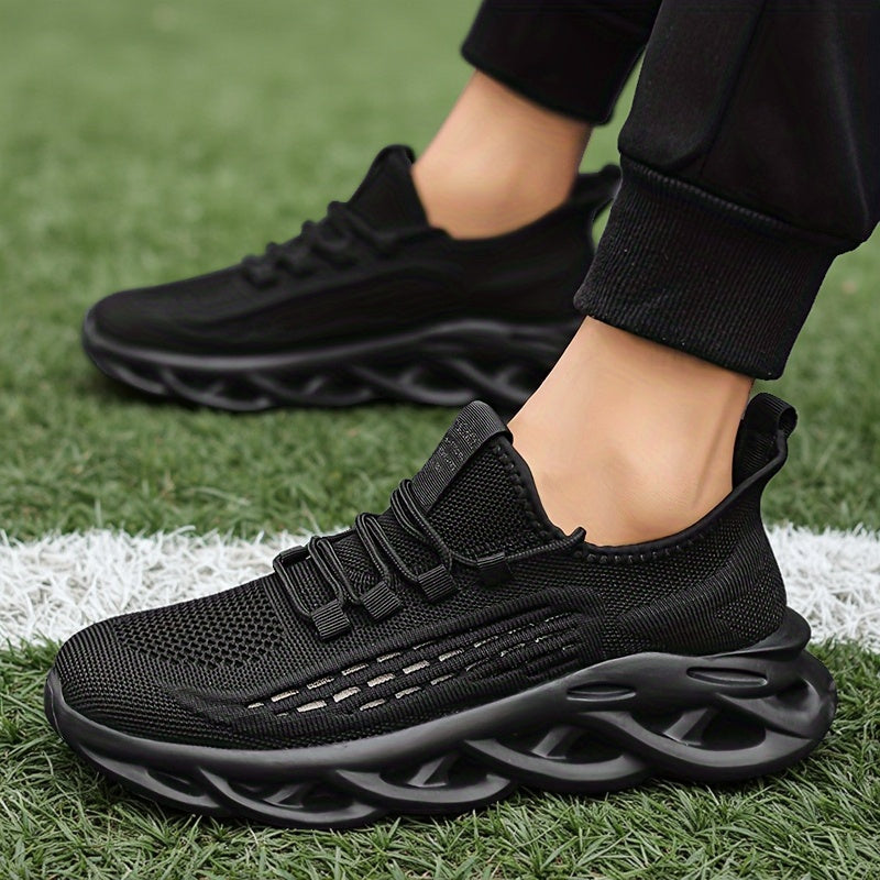Men's Breathable Mesh Shoes - Soft Sole Shock Absorption Lightweight