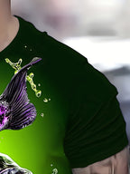 Men's Summer Creative Fashion 3D Digital Print T-Shirt