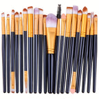 20-Piece Professional Eye Makeup Brush Set - Perfect for Creating Flawless Looks! - The Superior Findings Depot