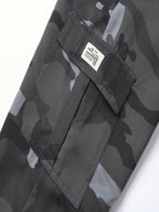 Men's Camouflage Cargo Pants - High-Waisted Loose-Fit Camo