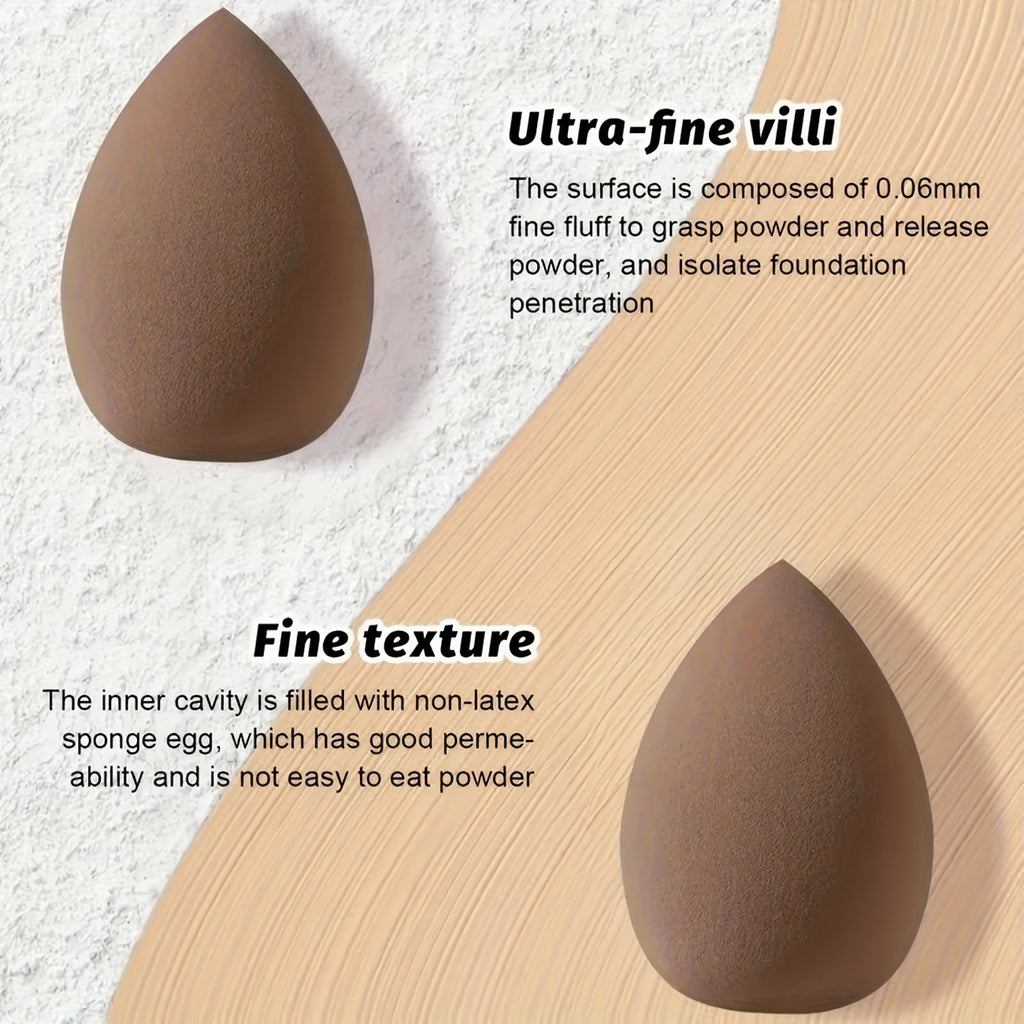 13pcs set of soft makeup brush, 8 mini brush &14 sponge set, soft makeup brush with cosmetic sponge, for makeup base pink, shadow of eyes, makeup brush for blurring Kabuki, beauty tools - The Superior Findings Depot